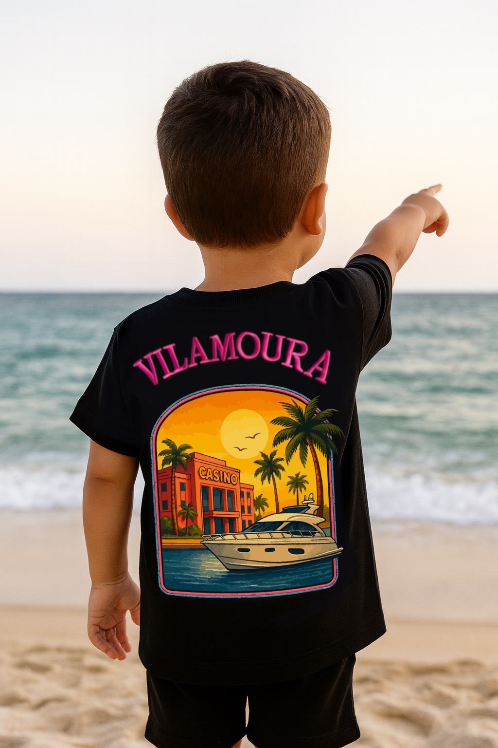 Lookbook — sur la plage de Vilamoura