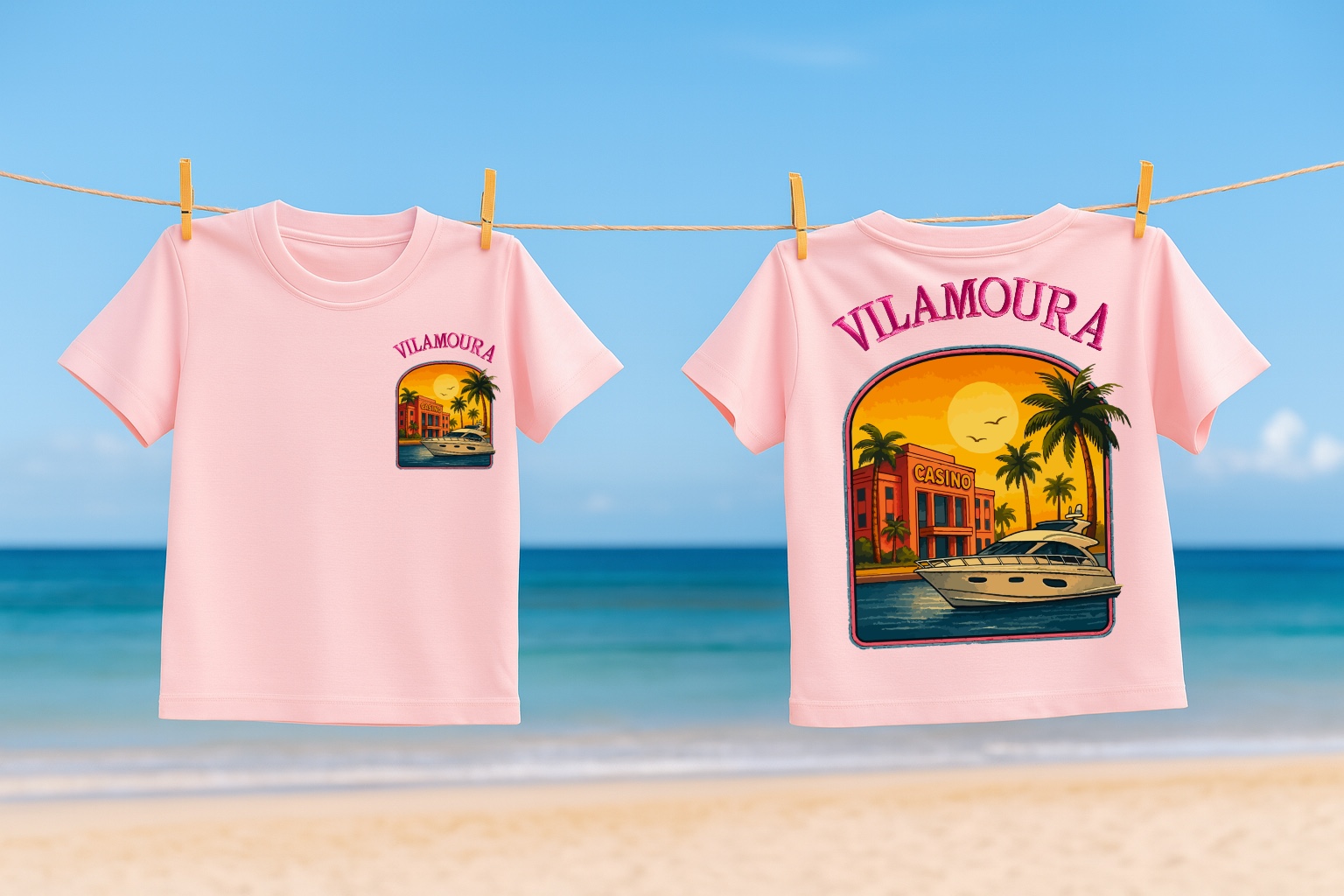 Vilamoura T-Shirt — Rose — photographie produit